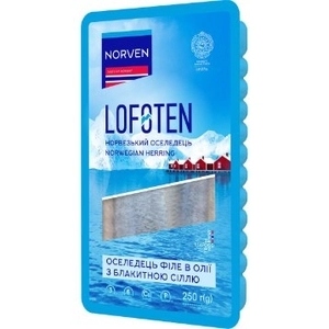 оселедець Lofoten з блакитною сіллю